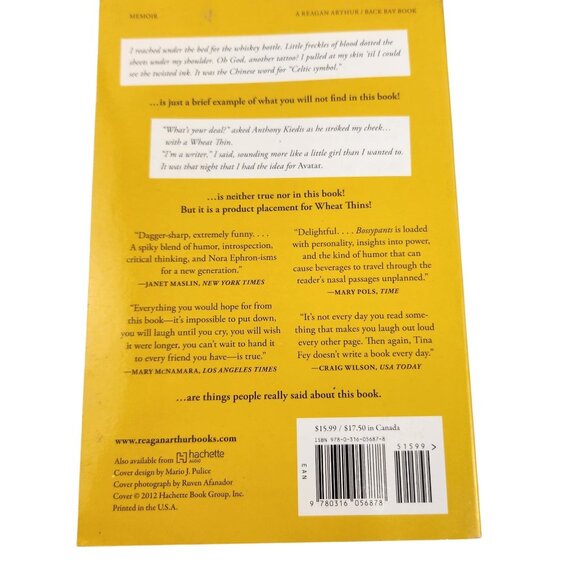 Set Of 5 Fiction Paperbacks Star Quality Sue Grafton K Bossypants Hot Night Conc - Picture 7 of 13